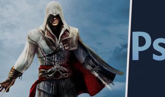 Ubisoft затизерила новую часть Assasin’s Creed. Но способ выбрали необычный — она сделали это в Photoshop