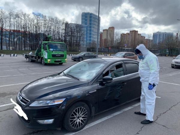 В Москве задержан первый водитель, нарушивший карантин. Он уже успел переболеть COVID-19