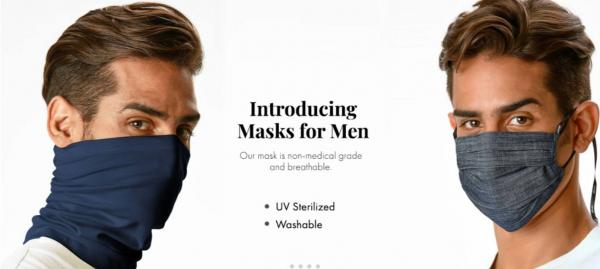 Люди увидели защитные маски для мужчин и мало что поняли. Но троллинга у них было больше, чем вопросов