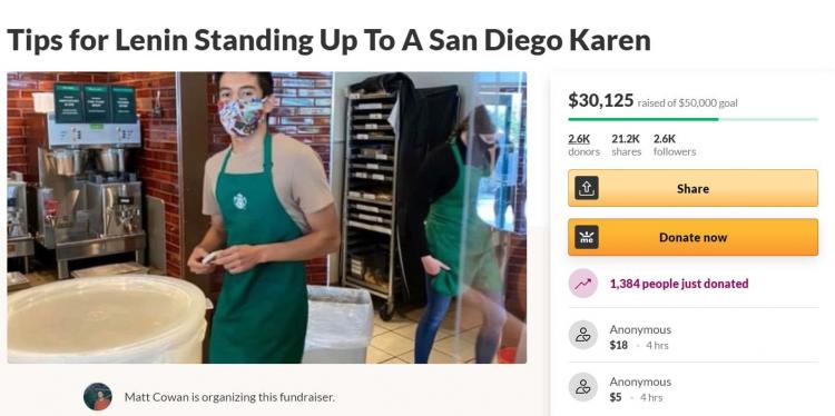Женщина рассердилась на сотрудника Starbucks и решила его опозорить. Но случайно сделала парня богачом