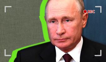 Владимир Путин обратился к нации, но люди не слушают. Все смотрят на задний фон, ведь это – хромакей (и мемы)