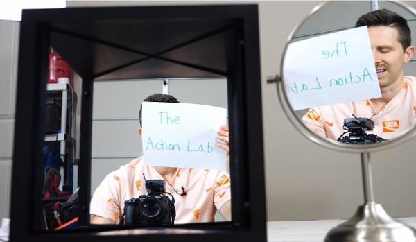 Блогер сделал зеркало, которое не поворачивает отражение. Вы тоже так сможете, но зазеркалье вам не понравится