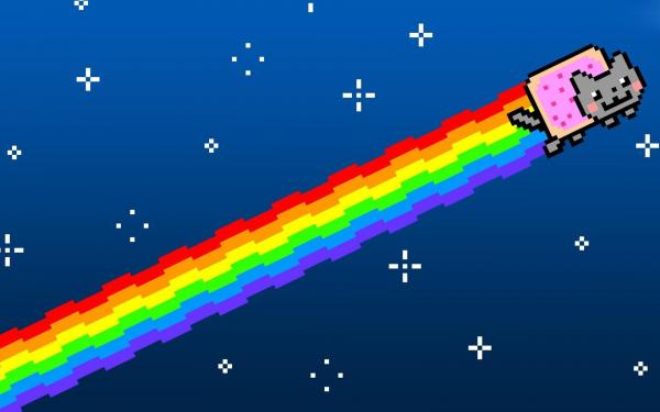 Nyan cat пробежал над Японией и взорвал местный твиттер. Фотографии необычного неба уже разошлись на мемы