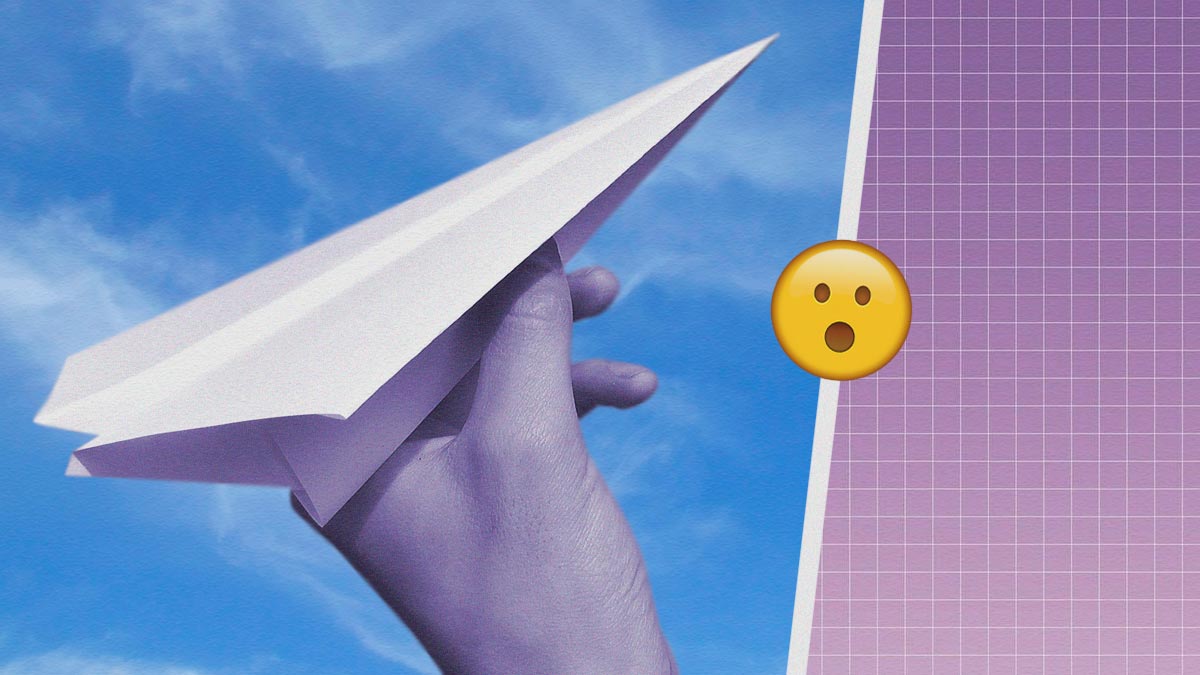 Как сделать бумажный самолетик, чтобы он долго летел из окна | ОлегАрх | Дзен