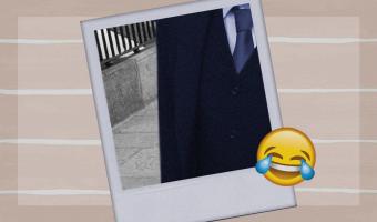 Подросток показал детский снимок со свадьбы отца, но всё внимание украл костюм. Ведь в нём он вылитый депутат