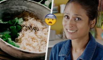 Малайзиец увидел, как ведущая BBC приготовила рис, и ему больно. Её логику не понять, а зрители в смятении