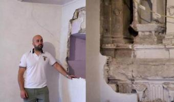 Мужчина начал ремонт, а за стеной был привет из Ренессанса. Так легко найти шедевр XIV века — удача 100 уровня