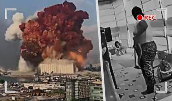 Люди увидели реакцию жителей Бейрута на взрыв и удивились. А секундные видео возвратили веру в человечество
