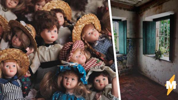Девушка выкинула старую куклу из дома XIX века. Утром она выглянула в окно - и едва не поседела