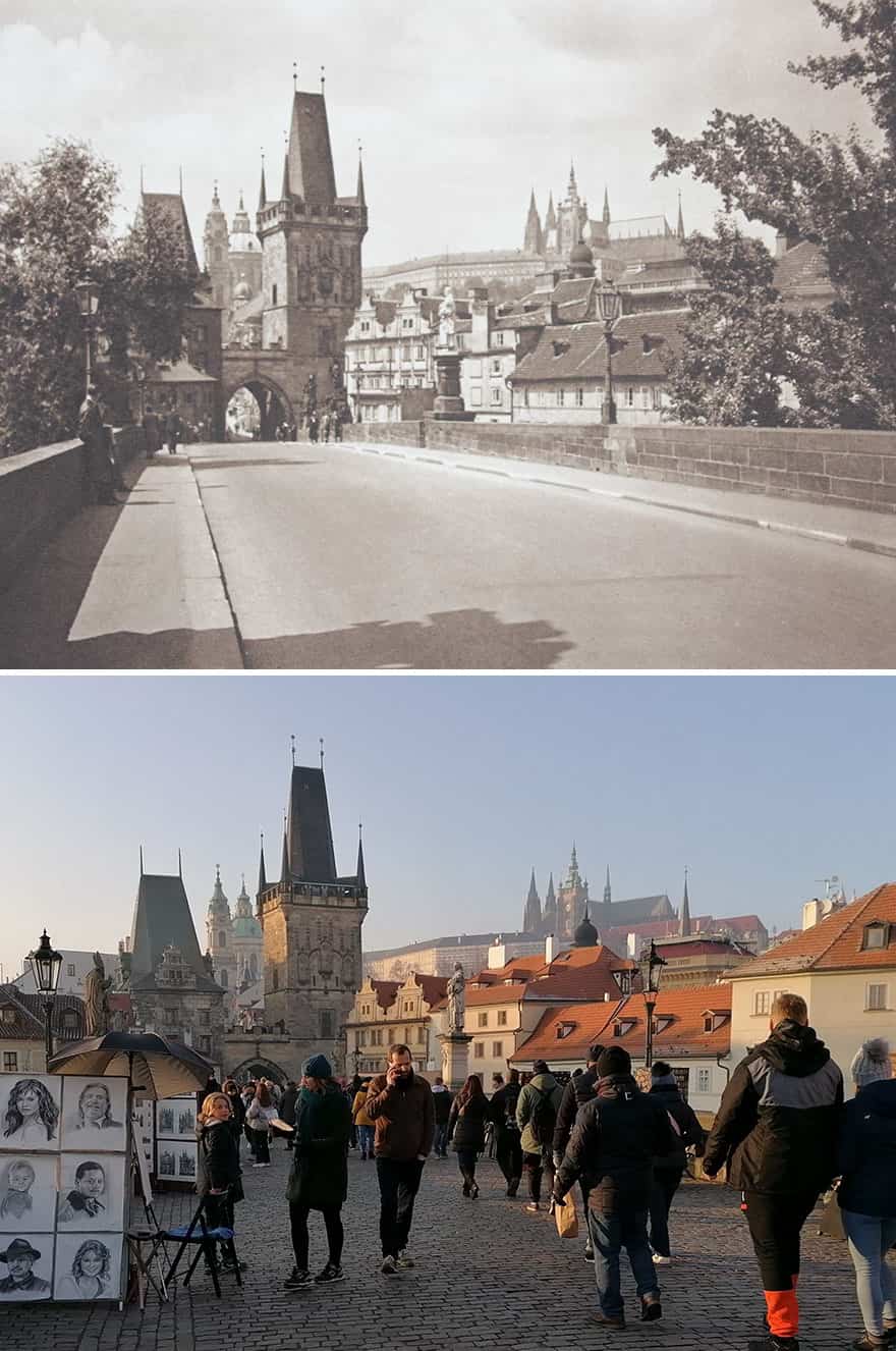 Фотограф показал, как изменился мир за 100 лет. Спойлер: Юра, мы не всё потеряли, но что-то и вправду