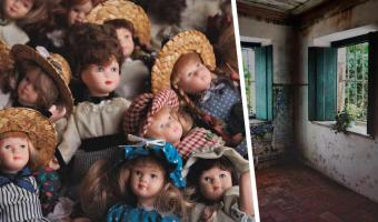 Девушка выкинула старую куклу из дома XIX века. Утром она выглянула в окно и едва не поседела