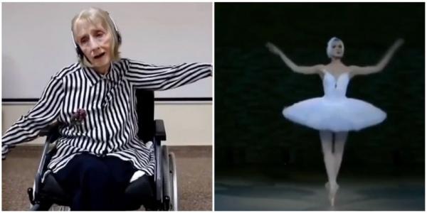 Пожилая балерина с Альцгеймером услышала музыку Чайковского и повернула время назад. И болезнь не была помехой