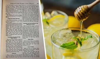 Девушка сделала лимонад по рецепту 1872 года, но пить его нельзя. Один компонент сделал вкус невыносимым