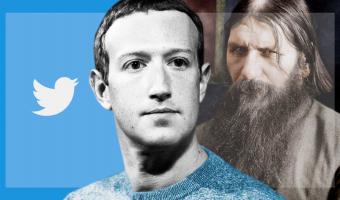 Марк Цукерберг выступил онлайн, но люди не считают его за человека. В главе же Twitter им мерещится Распутин