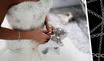 Невеста показала своё платье, но людям от него плохо. Такому наряду место не на свадьбе, а в камере пыток
