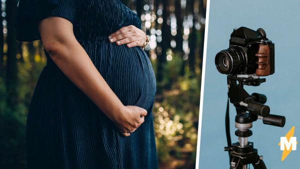 Учительница устроила фотосет беременной подруге, и такие снимки мир ещё не видел. У модели хвост, и этог
