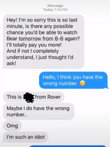 Женщина по ошибке получила СМС от незнакомца, и не зря ответила. Общение подарило ей новую профессию и медведя