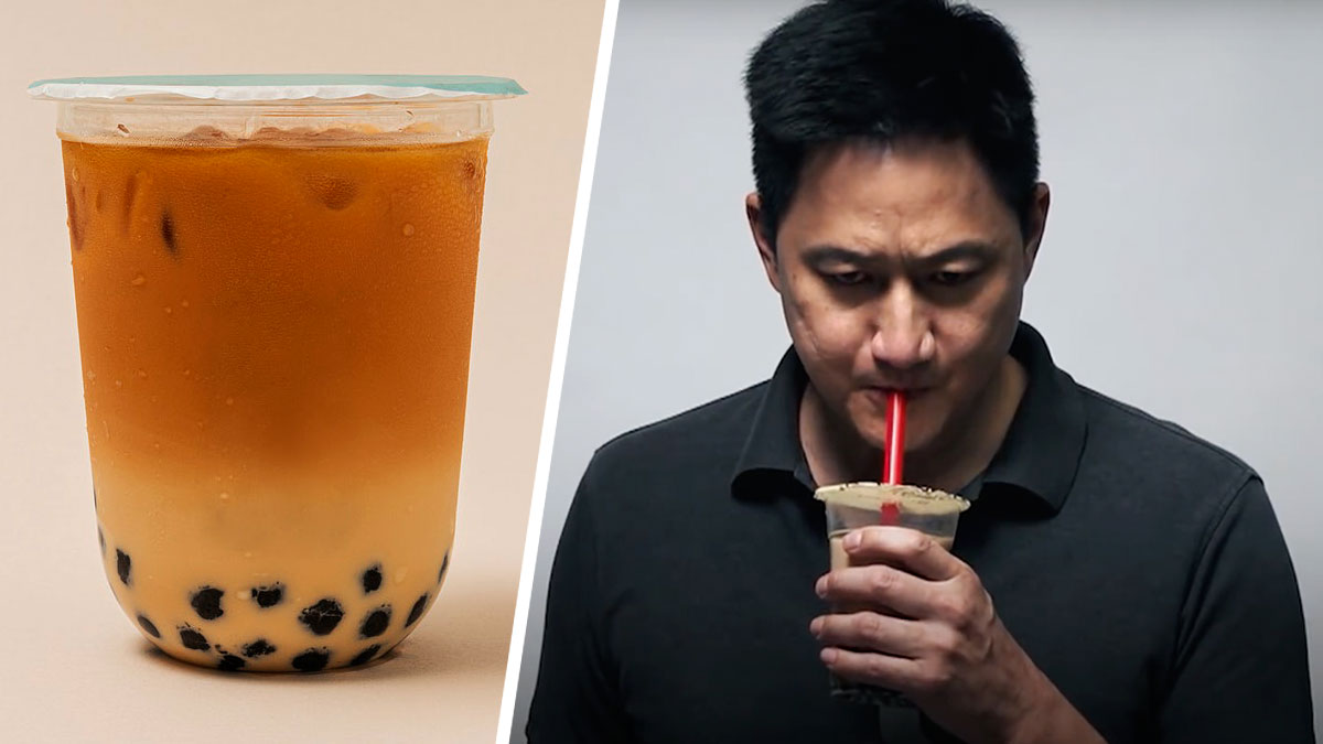 Вреден ли bubble tea. Ведущий провёл эксперимент