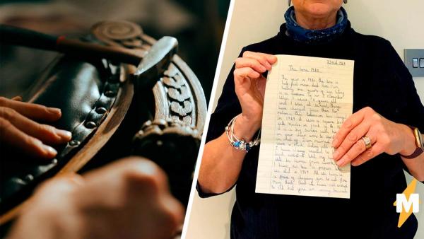 Плотник нашёл в старой мебели письмо ребёнка из 1969 года. Её слова - пророчество, которое уже успело сбыться