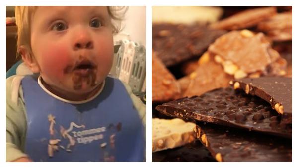 Что случится, если накормить годовалого малыша шоколадом? Узнала мама, которая пробудила в дочурке Халка