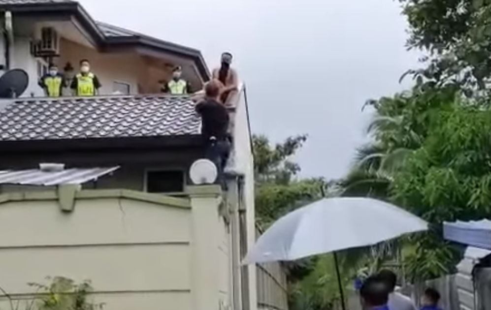 Домработница решила предотвратить ограбление. Фото для пранка друзей на крыше.