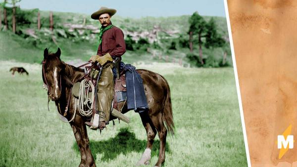 Дикий Запад оживает на отреставрированных фотографиях в цвете. Фанаты "Red Dead Redemption" — подборка для вас