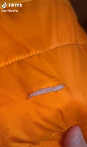 Ремонт утепленной куртки в домашних условиях: зашиваем распоровшийся боковой шов