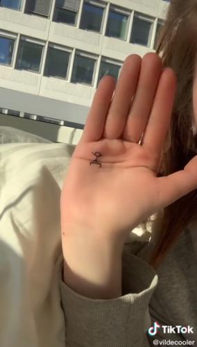 Девушка показала свою самую глупую татуировку, и сломала людей. Ведь они считают, что рисунок гениальный