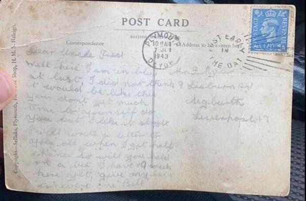 Ветеран думал, что потерял письмо, но он просто отправил его в будущее. Послание получили спустя 78 лет
