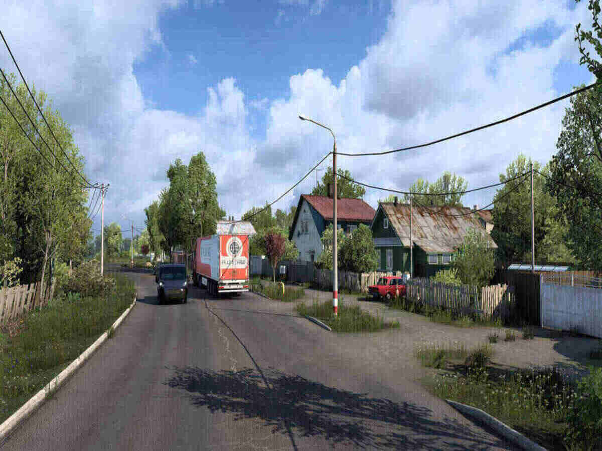 Люди шутят над новыми картами в Euro Truck Simulator 2 Сердце России