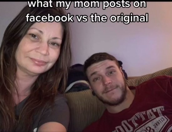 Дочь показала, какие фото публикует мама в фейсбуке, и их оригинал. Люди поняли, что у девушки две родительницы