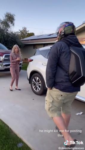 Жена на видео извинилась перед мужем за разбитое авто, но люди злы. Они считают: в семье