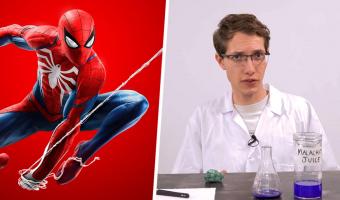 Учёный сделал паутину Спайдермена и отменил опыты Питера Паркера. Алло, Marvel, реальный герой не интересует?