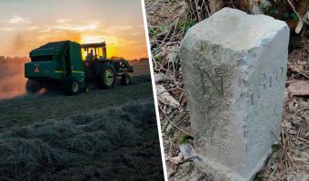 В Бельгии фермер не выдержал и сдвинул камень, мешавший трактору. Зря — с валуном ушла часть соседней Франции