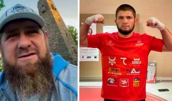 Рамзан Кадыров vs Хабиб Нурмагомедов, раунд 1. Люди узнали о хейте бойца главой Чечни, и в октагон вошли шутки