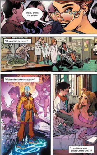 Эмилия Кларк выпустила комикс о матери супергероине, и она ни в чём не уступает Дэдпулу