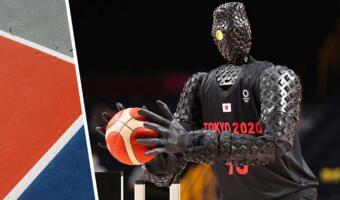 На Олимпиаде-2020 робот-баскетболист забросил штрафной в перерыве матча