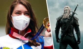 Поклонница «Ведьмака» из России выиграла золото по стрельбе на Олимпиаде в Токио