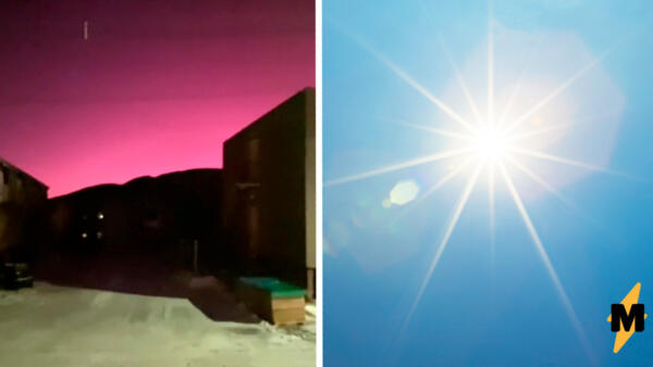 На Антарктиде солнце светит розовым, и это не фильтр. Блогер показал рассвет из центра Земли