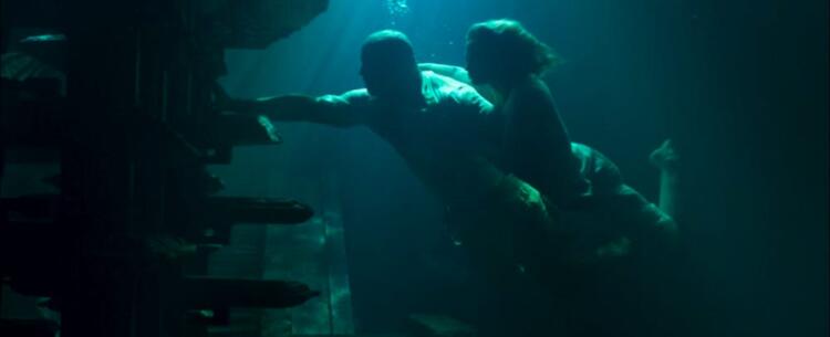 Дуэйн Джонсон снимался под водой в резервуаре глубиной 4,5 метра для "Круиза по джунглям"