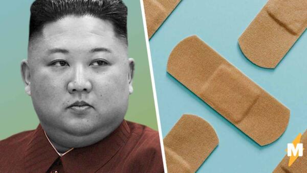 Журналисты заметили на голове Ким Чен Ына пластырь и строят версии о болезни