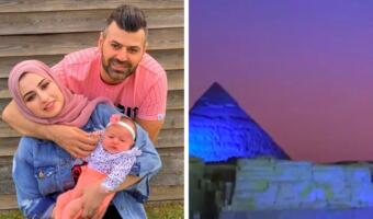 Ютубер из Египта сказал, что пирамиды подсветили ради гендер-пати в его семье, и власти подали на него в суд