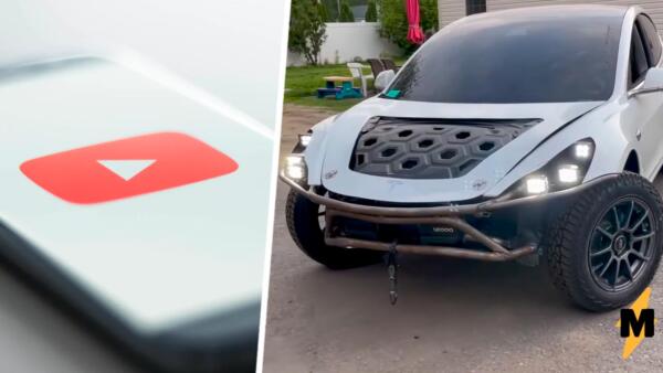 Ютуберы превратили Tesla Model 3 во внедорожник и показали результат на видео