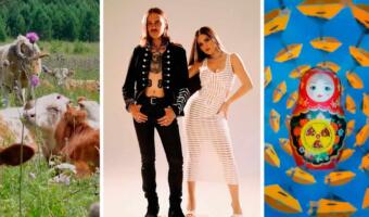 Софья Таюрская и Ильич показали клип с танцующими курицами и свиньями к треку «Ой да на рейве»