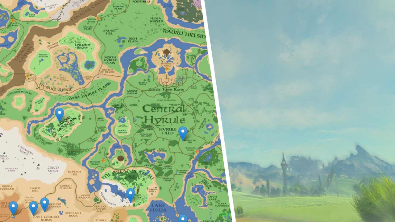 Как сделать из скриншотов The Legend of Zelda и Google Maps карту игры