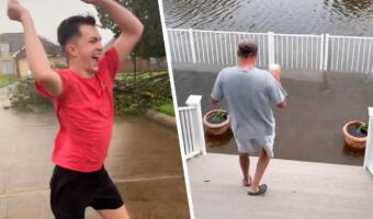 Как ураган «Ида» стал трендом в тиктоке. Блогеры в США справляются со стихией танцами и юмором