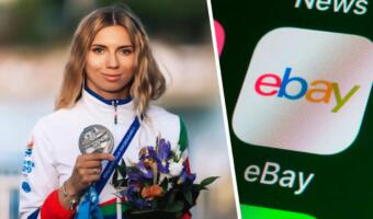 Белорусская атлетка Кристина Тимановская продаёт свою медаль с Европейских игр — 2019 на eBay