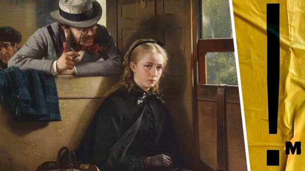 Менсплейнинг из 19 века. Как картина Бертольда Вольца "Назойливый господин" стала актуальным мемом