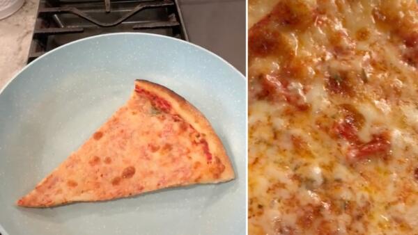 Как разогреть пиццу, чтобы тесто было мягким и сыр остался вкусным? Лёгкий лайфхак без микроволновки