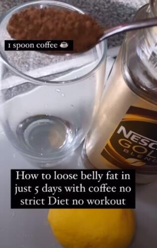 Как похудеть и уменьшить живот? Блогеры теряют вес с помощью вирусного тренда с кофе и лимоном